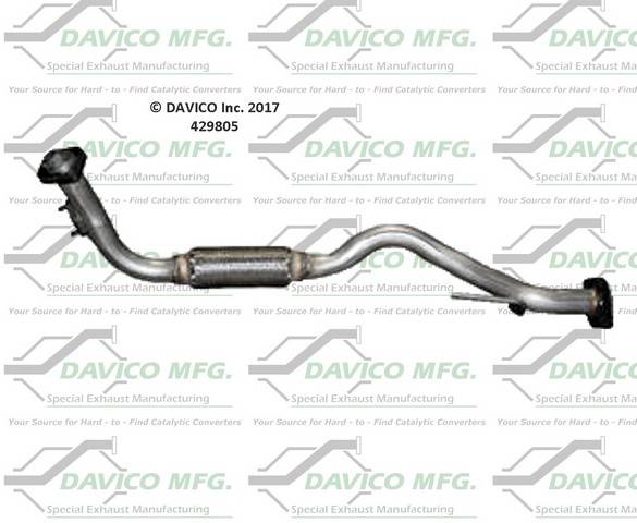 Davico Manufacturing - Prebent exhaust pipe