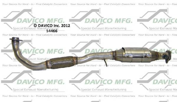 Davico Manufacturing - Direct Fit Catalytic Converter