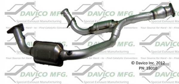 Davico Manufacturing - Direct Fit Catalytic Converter