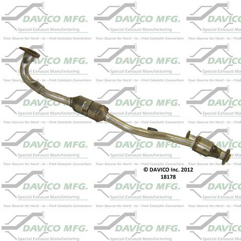 Davico Manufacturing - Direct Fit Catalytic Converter