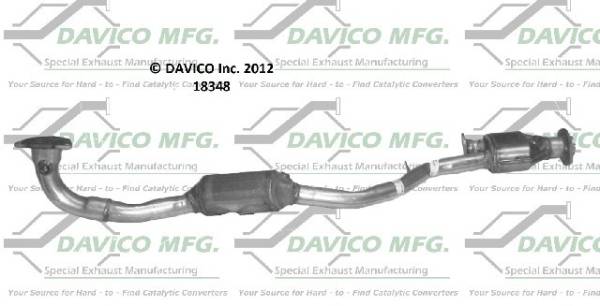 Davico Manufacturing - Direct Fit Catalytic Converter