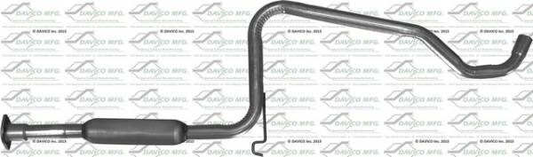 Davico Manufacturing - EXHAUST RESONATOR PIPE