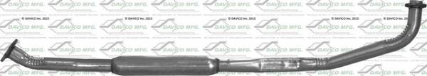 Davico Manufacturing - EXHAUST RESONATOR PIPE