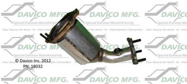 Davico Manufacturing - CARB Exempt Direct Fit Catalytic Converter