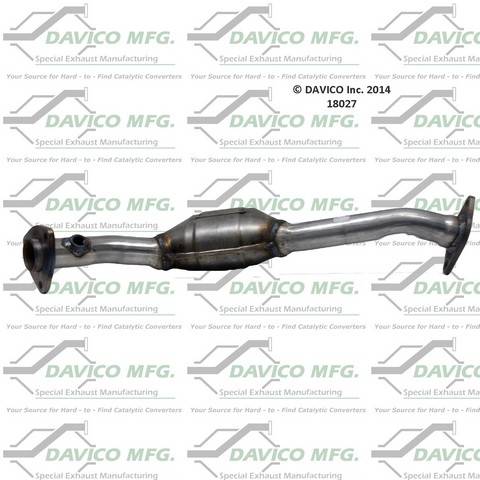 Davico Manufacturing - CARB Exempt Direct Fit Catalytic Converter