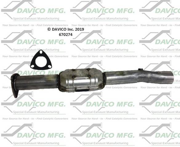 Davico Manufacturing - CARB Exempt Direct Fit Catalytic Converter