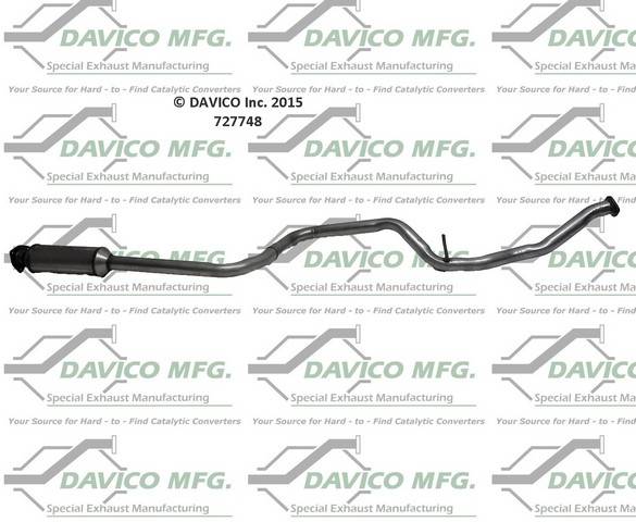 Davico Manufacturing - EXHAUST RESONATOR PIPE