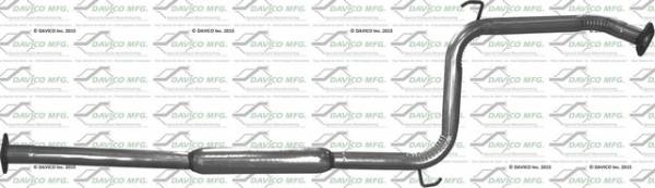 Davico Manufacturing - EXHAUST RESONATOR PIPE