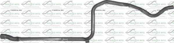 Davico Manufacturing - Prebent exhaust pipe