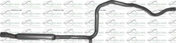 Davico Manufacturing - EXHAUST RESONATOR PIPE