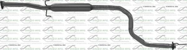 Davico Manufacturing - EXHAUST RESONATOR PIPE