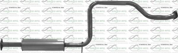 Davico Manufacturing - EXHAUST RESONATOR PIPE