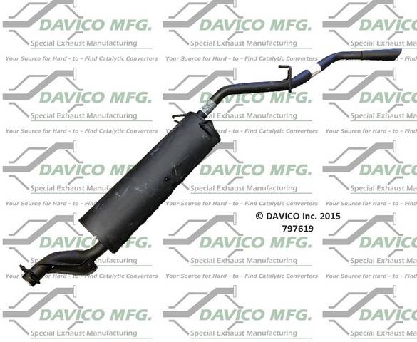 Davico Manufacturing - Direct fit Muffler