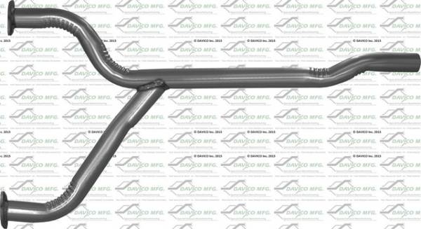 Davico Manufacturing - Prebent exhaust pipe