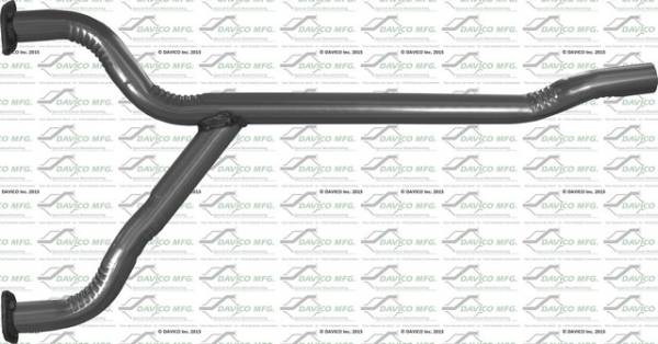 Davico Manufacturing - Prebent exhaust pipe