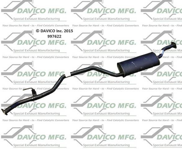 Davico Manufacturing - Direct fit Muffler