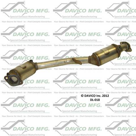 Davico Manufacturing - Direct Fit Catalytic Converter