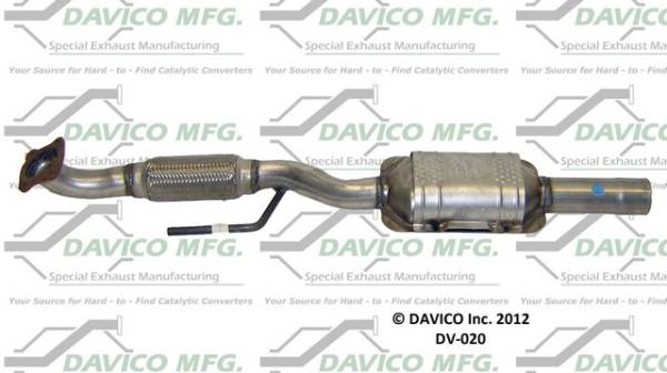 Davico Manufacturing - Direct Fit Catalytic Converter