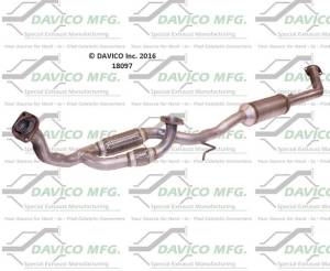 Davico Manufacturing - CARB legal Direct fit converter - Image 1