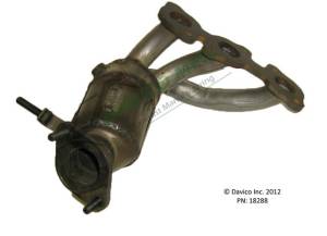 Davico Manufacturing - CARB Exempt Direct Fit Catalytic Converter - Image 4