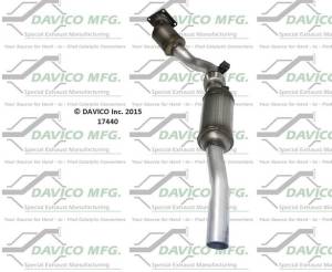 Davico Manufacturing - Direct Fit Catalytic Converter - Image 3