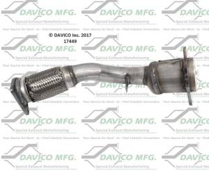 Davico Manufacturing - Direct Fit Catalytic Converter - Image 2