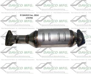 Davico Manufacturing - CARB Exempt Direct Fit Catalytic Converter - Image 2