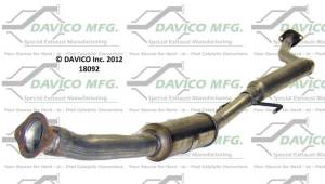 Davico Manufacturing - CARB Exempt Direct Fit Catalytic Converter - Image 2