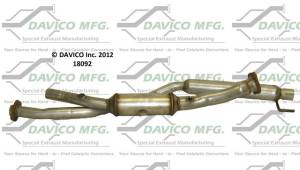 Davico Manufacturing - CARB Exempt Direct Fit Catalytic Converter - Image 3