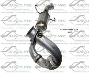 Davico Manufacturing - CARB Exempt Direct Fit Catalytic Converter - Image 2