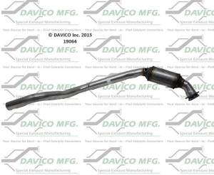 Davico Manufacturing - CARB Exempt Direct Fit Catalytic Converter - Image 3