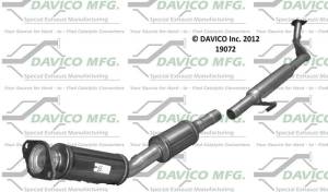 Davico Manufacturing - CARB Exempt Direct Fit Catalytic Converter - Image 2