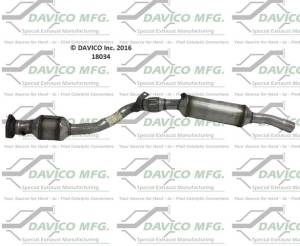 Davico Manufacturing - Direct Fit Catalytic Converter - Image 1