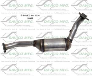 Davico Manufacturing - Direct Fit Catalytic Converter - Image 2