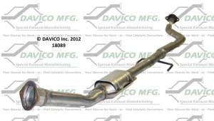 Davico Manufacturing - Direct Fit Catalytic Converter - Image 2