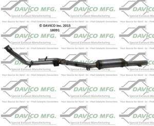 Davico Manufacturing - Direct Fit Catalytic Converter - Image 1