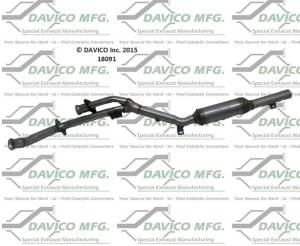 Davico Manufacturing - Direct Fit Catalytic Converter - Image 2