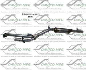 Davico Manufacturing - Direct Fit Catalytic Converter - Image 3