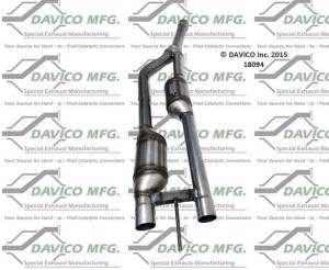 Davico Manufacturing - Direct Fit Catalytic Converter - Image 2