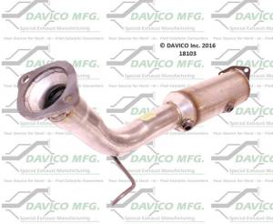 Davico Manufacturing - Direct Fit Catalytic Converter - Image 2