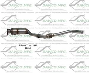 Davico Manufacturing - Direct Fit Catalytic Converter - Image 2