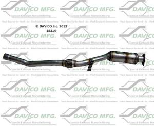 Davico Manufacturing - Direct Fit Catalytic Converter - Image 3