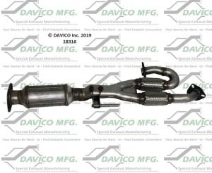 Davico Manufacturing - Direct Fit Catalytic Converter - Image 2