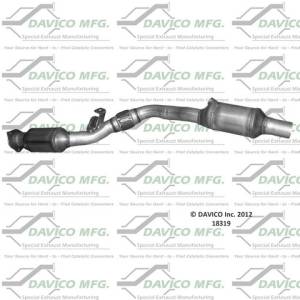 Davico Manufacturing - Direct Fit Catalytic Converter - Image 3