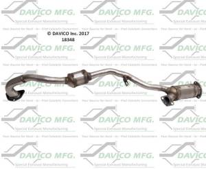 Davico Manufacturing - Direct Fit Catalytic Converter - Image 2