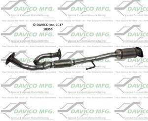 Davico Manufacturing - Direct Fit Catalytic Converter - Image 1