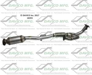 Davico Manufacturing - Direct Fit Catalytic Converter - Image 3