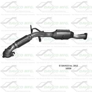 Davico Manufacturing - Direct Fit Catalytic Converter - Image 2