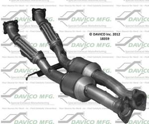 Davico Manufacturing - Direct Fit Catalytic Converter - Image 3