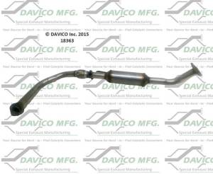 Davico Manufacturing - Direct Fit Catalytic Converter - Image 4